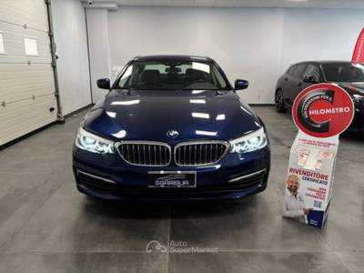 BMW Serie 5 530d 530 d Luxury Full Optional Blu/Azzurro usata Qualiano
