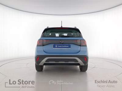 Volkswagen T-Cross 1.0 tsi life 95cv Blu/Azzurro usata Pisa