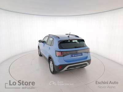 Volkswagen T-Cross 1.0 tsi life 95cv Blu/Azzurro usata Pisa