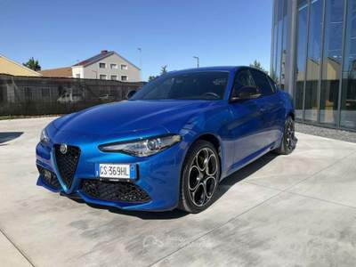 Alfa Romeo Giulia 2.0 Turbo 280 CV AT8 AWD Q4 Veloce Blu/Azzurro usata Pieve di Cento