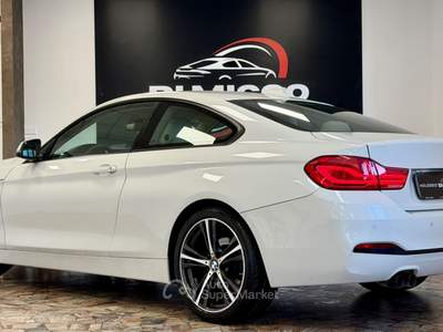 BMW Serie 4 420d 420 420d Coupé Sport Bianco usata Rimini