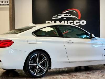 BMW Serie 4 420d 420 420d Coupé Sport Bianco usata Rimini