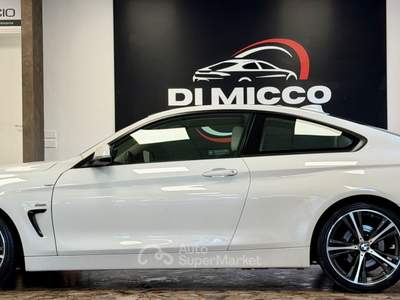 BMW Serie 4 420d 420 420d Coupé Sport Bianco usata Rimini