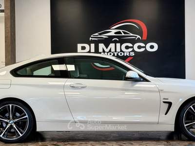 BMW Serie 4 420d 420 420d Coupé Sport Bianco usata Rimini