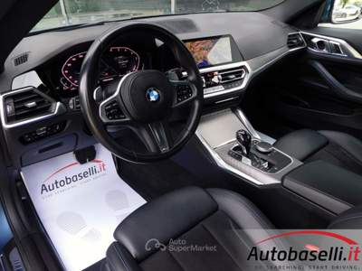 BMW Serie 4 420d D 190CV COUPÉ MSPORT MILD HYBRID 48V AUTOMATICA Blu/Azzurro usata Quinzano D'oglio