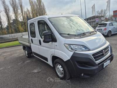 Fiat Ducato MJT  2.3 140cv Cassone  PM 7 posti E6 Bianco usata Castegnato