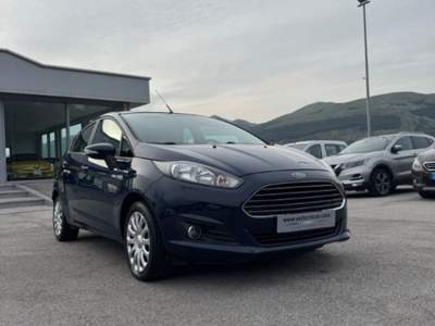 Ford Fiesta 1.6 TDCi 95CV 5 porte Business Blu/Azzurro usata San Gregorio Magno