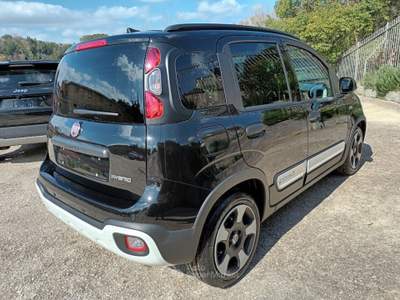 Fiat Panda 1000 HYBRID PANDINA CROSS 65CV CARPLAY PDC ITALIA Nero usata Roma