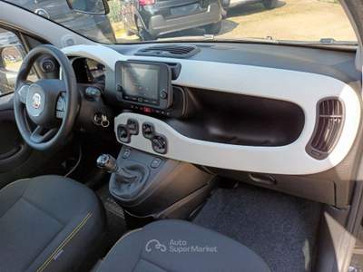Fiat Panda 1000 HYBRID PANDINA CROSS 65CV CARPLAY PDC ITALIA Nero usata Roma