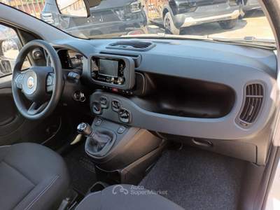 Fiat Panda 1000 HYBRID PANDINA ICON 65CV PACKCITY ITALIA Bianco usata Roma