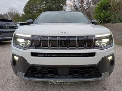 Jeep Avenger 1200 E-HYBRID SUMMIT 110CV AUTOM PACK WINTER PELLE Bianco usata Roma