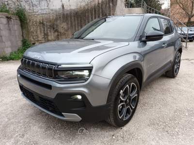 Jeep Avenger 1200 E-HYBRID SUMMIT 110CV AUTOM PACK WINTER PELLE Grigio usata Roma