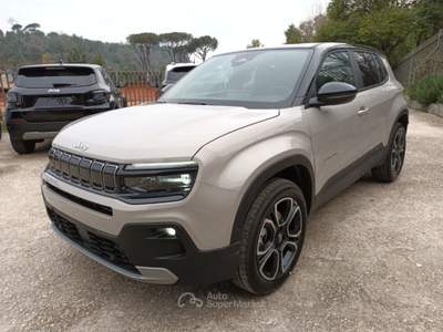 Jeep Avenger 1200 E-HYBRID SUMMIT 110CV AUTOM PACK WINTER PELLE Beige usata Roma