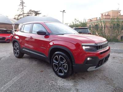 Jeep Avenger 1200 TURBO SUMMIT PACK INFOTAINMENT"18 CARPLAY Rosso usata Roma