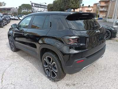 Jeep Avenger 1200 MHEV SUMMIT AUTOM 100CV TETTO INFOTAINMENT Nero usata Roma