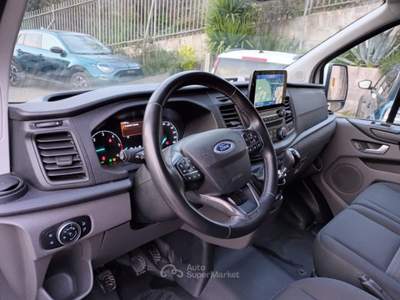 Ford Transit Custom 2000 TDCI FURGONE 130CV L1H1 NAVI CARPLAY ITALIA Bianco usata Roma