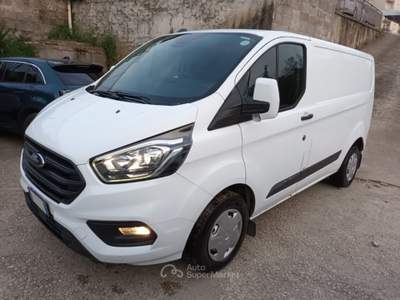 Ford Transit Custom 2000 TDCI FURGONE 130CV L1H1 NAVI CARPLAY ITALIA Bianco usata Roma