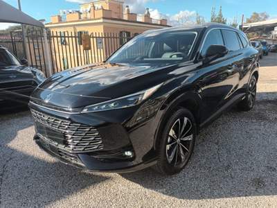 MG HS 1500 T-GDI AT LUXURY 170CV PELLE"19 CAM360 ITALIA Nero usata Roma
