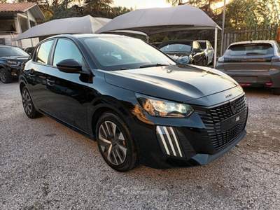 Peugeot 208 1200 PURETECH ACTIVE 100CV NAV LED PDC Nero usata Roma