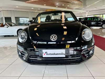 Volkswagen Maggiolino Cabrio 1.2 TSI DSG SOUND PREZZO REALE !! Nero usata Cavernago