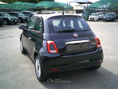 Fiat 500 1.0 Hybrid Nero usata Novara