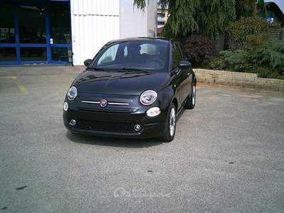 Fiat 500 1.0 Hybrid Nero usata Novara