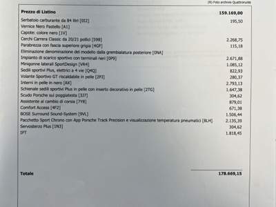 Porsche 911 992 911 Carrera Cabriolet Anticipo €47.900 Noleggio no Scoring Nero usata Gela