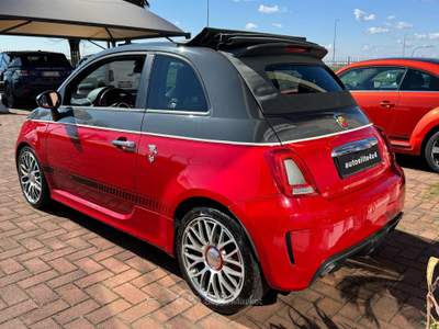 Abarth 595 C C 1.4 Turbo T-Jet MTA  PELLE ROSSA Rosso usata Rovello Porro