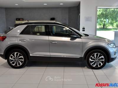 Volkswagen T-Roc 1.5 TSI 150 CV DSG STYLE + R17 BI-COLOR - I.Q LED Argento usata Quinzano D'oglio