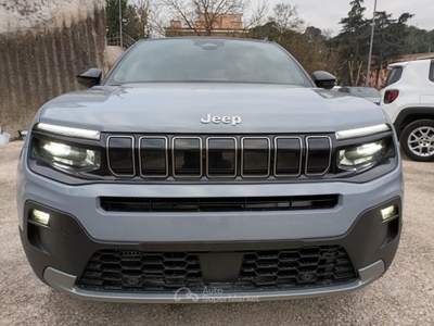 Jeep Avenger 1200 E-HYBRID SUMMIT 110CV AUTOM PACK WINTER PELLE Grigio usata Pistoia