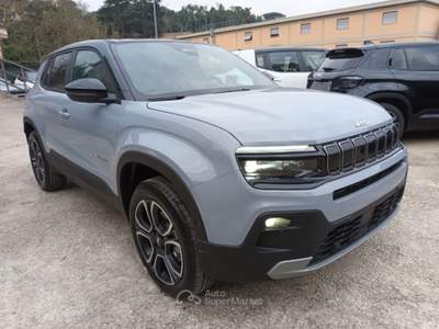 Jeep Avenger 1200 E-HYBRID SUMMIT 110CV AUTOM PACK WINTER PELLE Grigio usata Pistoia