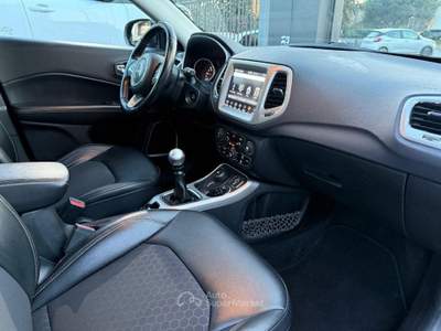 Jeep Compass 2000 MJT BUSINESS 140CV 4X4 NAV CARPLAY CAM ITALIA Nero usata Pistoia