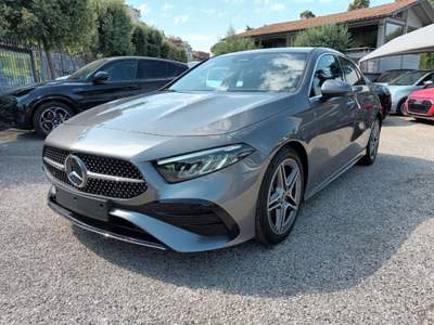 Mercedes-Benz Classe A D AUTOMATIC AMG ADVANCED 150CV NAV CAM "18 CARPLAY Grigio usata Pistoia