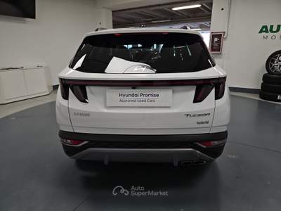 Hyundai Tucson 1.6 hev Exellence 2wd auto Bianco usata Brescia