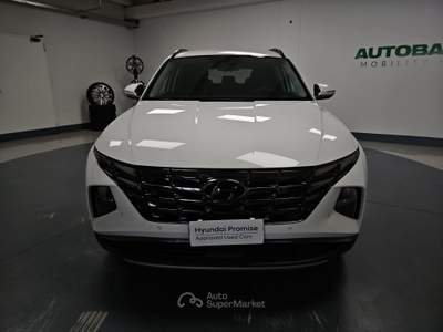 Hyundai Tucson 1.6 hev Exellence 2wd auto Bianco usata Brescia