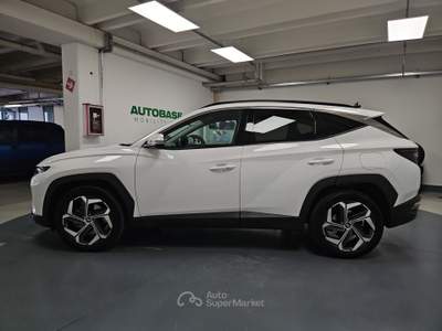 Hyundai Tucson 1.6 hev Exellence 2wd auto Bianco usata Brescia