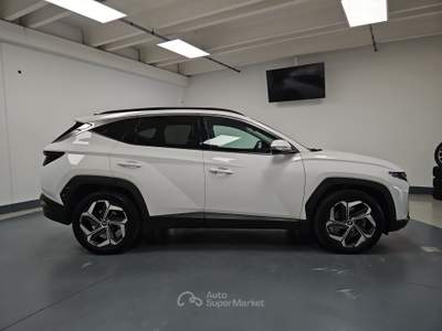 Hyundai Tucson 1.6 hev Exellence 2wd auto Bianco usata Brescia