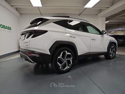 Hyundai Tucson 1.6 hev Exellence 2wd auto Bianco usata Brescia