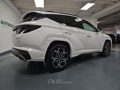 Hyundai Tucson 1.6 hev NLine Hyundai Smart Sense+ Advanced 2wd auto Bianco usata Brescia