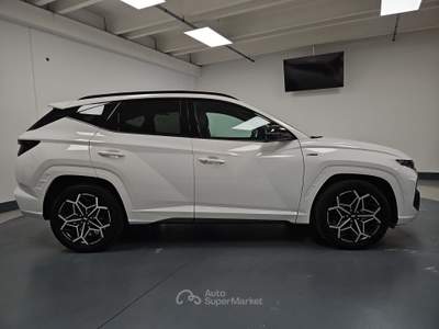 Hyundai Tucson 1.6 hev NLine Hyundai Smart Sense+ Advanced 2wd auto Bianco usata Brescia