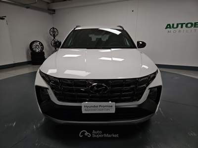 Hyundai Tucson 1.6 hev NLine Hyundai Smart Sense+ Advanced 2wd auto Bianco usata Brescia