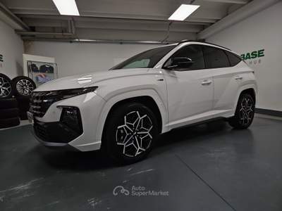Hyundai Tucson 1.6 hev NLine Hyundai Smart Sense+ Advanced 2wd auto Bianco usata Brescia