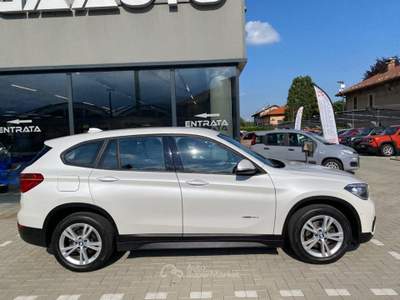 BMW X1 sdrive18d Business Bianco usata Pinerolo