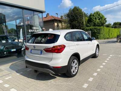 BMW X1 sdrive18d Business Bianco usata Pinerolo