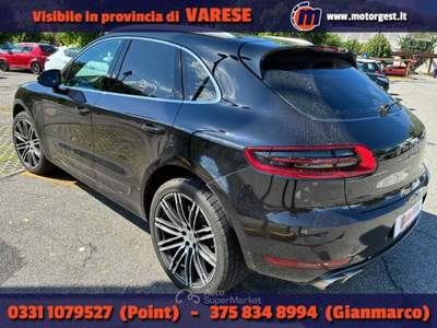 Porsche Macan 3.0d S 250cv pdk my16 Nero usata Tradate