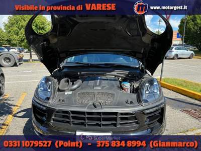 Porsche Macan 3.0d S 250cv pdk my16 Nero usata Tradate