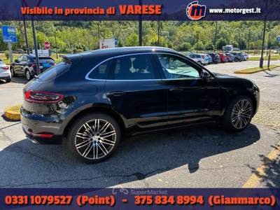 Porsche Macan 3.0d S 250cv pdk my16 Nero usata Tradate