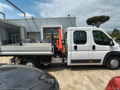Fiat Ducato Ducato 35 2.3 MJT 130CV PLM-DC Cab.Maxi GRU FASSI Bianco usata Somma Vesuviana