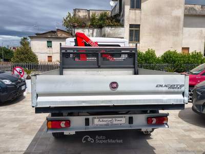 Fiat Ducato Ducato 35 2.3 MJT 130CV PLM-DC Cab.Maxi GRU FASSI Bianco usata Somma Vesuviana