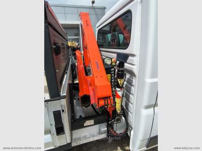 Fiat Ducato Ducato 35 2.3 MJT 130CV PLM-DC Cab.Maxi GRU FASSI Bianco usata Somma Vesuviana